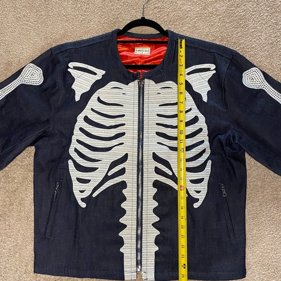 COPY - Kapital Kountry 12oz Denim Bones Crosby Jacket Indigo XL/5 - Picture 8 of 11